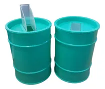 Comprar Set Yerbera Y Azucarera Latas Con Pico Vertedor 320ml Pvc X2