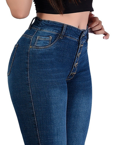 Jeans Levanta Cola Bota Ancha 702 Tianzi By Mujeron