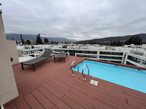 Rico Dpto Full Amoblado 2dorm En Suite-la Dehesa-penthouse