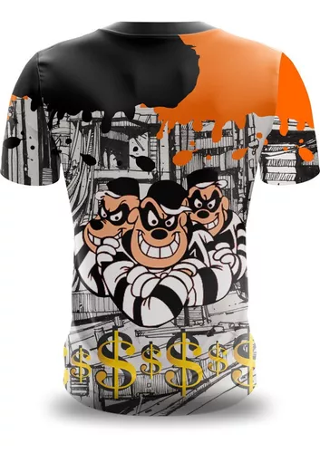 Camiseta Mandrake Pato Donald Tio Patinhas Favela Padre