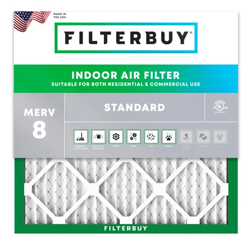comprar Filtro Aire 8 X 1  Merv Para Defensa Polvo 1 Plisado Hvac Ca