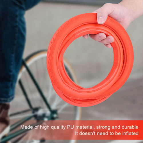 Neumático De Bicicleta De Tubo Sólido A Prueba De Explosione