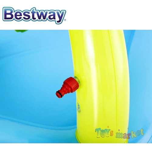 Imagen 7 de 9 de Pileta Inflable Con Tobogan Spray Pelotero Y Juegos Bestway