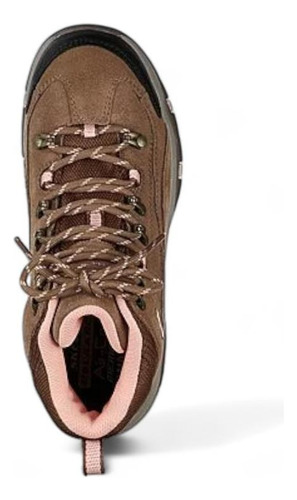 Botines Outdoor Mujer Skechers Trego Alpine Trail Café