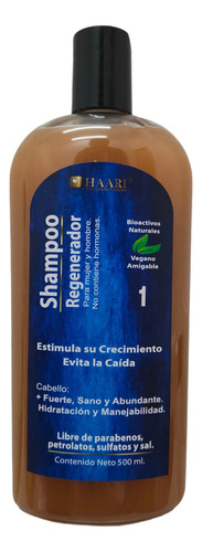 Shampoo Regenerador Anti Caida Natural 500 Ml.