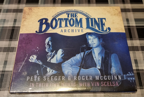 Pete Seeger & Roger Mc Guinn - The Bottom Line  - 2 Cds Impo