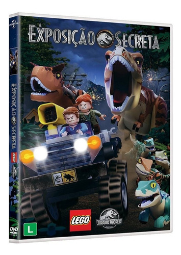 Dvd Original : Lego Jurassic World : A Exposição Secreta 