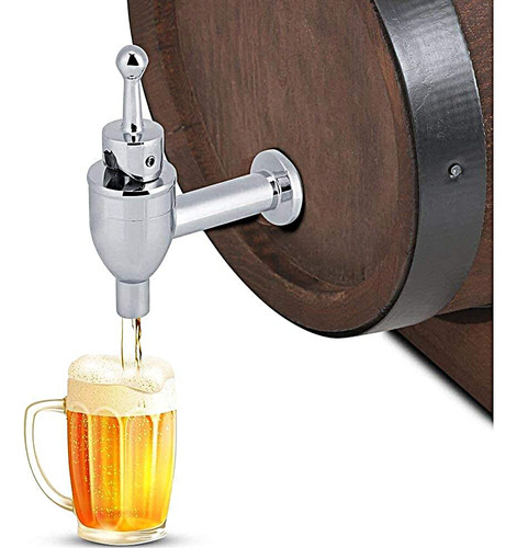 Vino Cerveza Grifo Cobre Grifo Barril Bebida Dispensador Beb