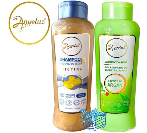 Shampoo Seda + Acondic Anyeluz - mL a $80
