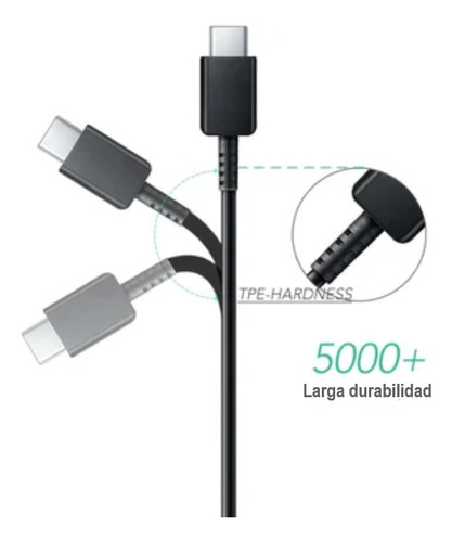 Cable Usb Tipo C Para Samsung S8 S9 S10 Note 9 8 A8 A7 A04
