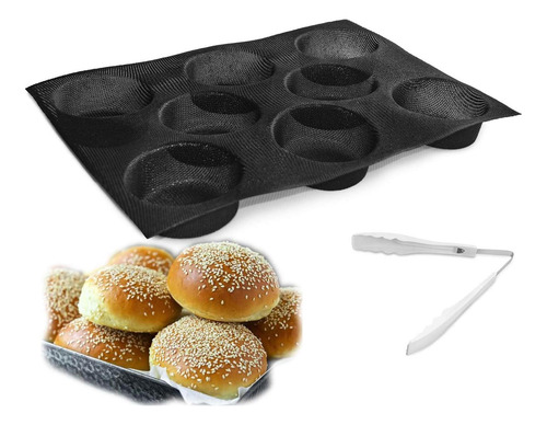 Molde De Hamburguesa Hegsheffiso Para Hornear, Molde De De 8
