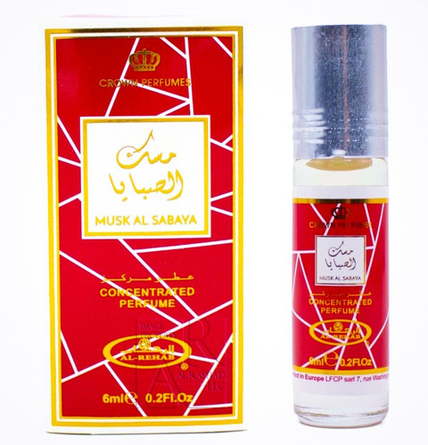 Musk Al Sabaya Perfume Al Rehab 6 Ml Almizcle Floral Frutal