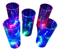 Comprar 25 Vasos Luminosos Led Trago Largo Fiestas 15 Años Eventos