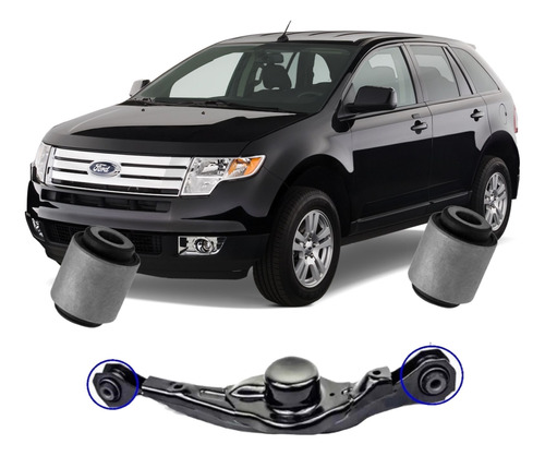 Kit Buchas Da Bandeja Suspensao Traseira Ford Edge Ate 2010