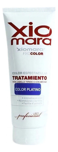 Mascarilla Platino Para Cabello Teñido O Con Mechas Xiomara 