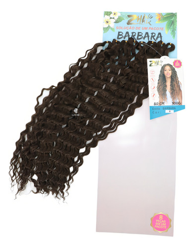 Combo 2 trenzas de ganchillo afro para cabello rizado orgánico orgánico, color chocolate 8
