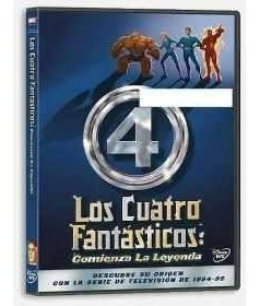 Dvd Los Cuatro Fantasticos Nace La Leyenda