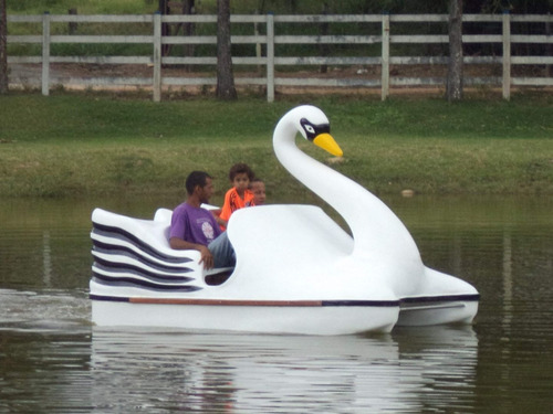 Pedalinho Cisne Novo/sem Uso - Ferragens 100% Aço Inox
