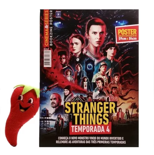 Revista Superpôster Bookzine Cinema e Séries - Stranger Things