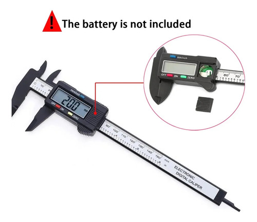 Calibres Micrométricos Vernier Con Pantalla Lcd Vernier