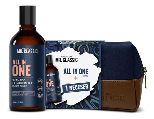 Placenta Life Mr. Classic All In One X 400ml + Neceser Set