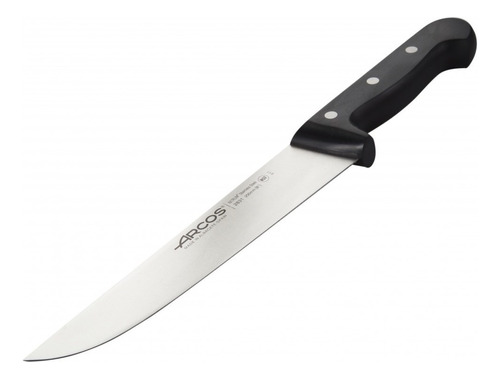 Cuchillo Carnicero Profesional Arcos 20cm Asado Parrilla Color Negro