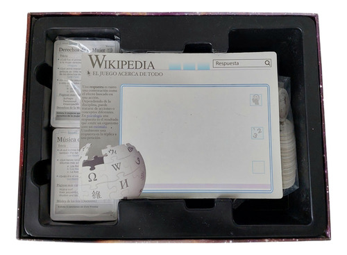 Juego De Mesa Wikipedia El Juego Acerca De Todo ( Completo ) (Usado)