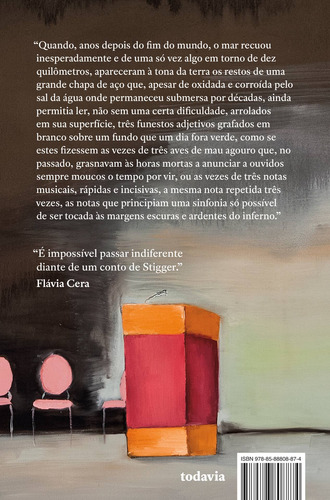 Sombrio ermo turvo, de Stigger, Veronica. Editorial Editora Todavia, capa mole em português, 2019