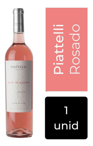 Vino Piattelli Rose Of Malbec X 750ml Mp Drinks