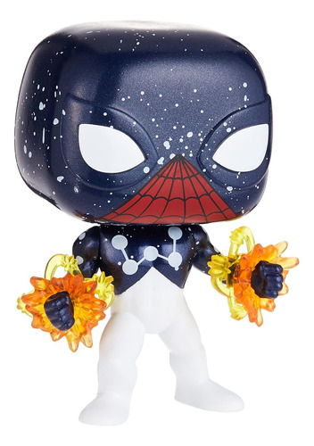 Spider-man Captain Universe Pop! Estandar De Figura De Vini