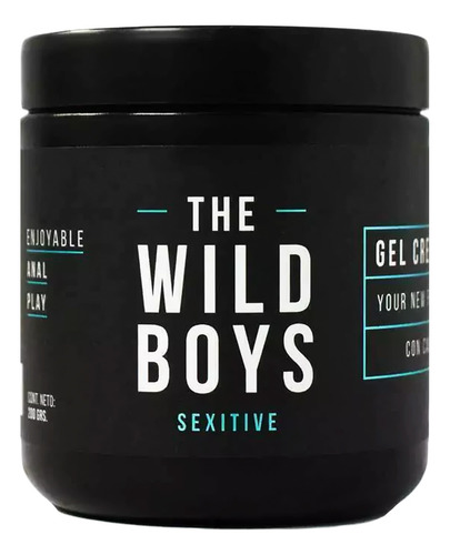 Gel Intimo Crema Lubricante Anal Con Calendula The Wild Boys Sin Sabor