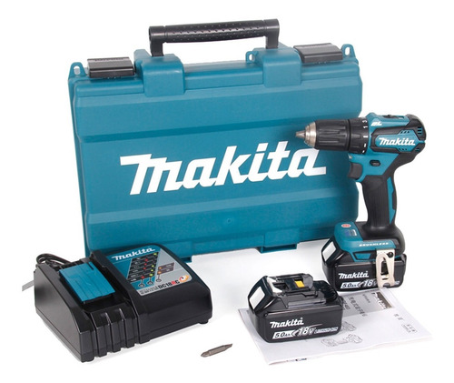 Imagem 1 de 5 de Parafusadeira Furadeira A Bateria 18v Ddf483rfe Makita