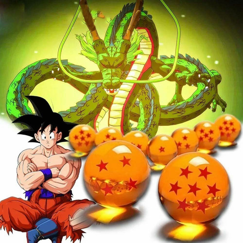 7 Esferas Dragon Ball Caja Exhibidor Goku | Envío gratis