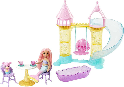 Set De Muñeca Barbie Dreamtopia Parque Infantil De Sirena