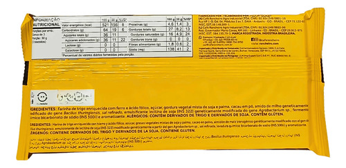 Biscoito Wafer Chocolate 78g Rancheiro - Kit 5 Un