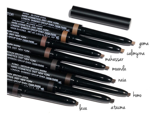 Nars Brow Perfector Lapiz De Cejas Komo Medium Brown Warm