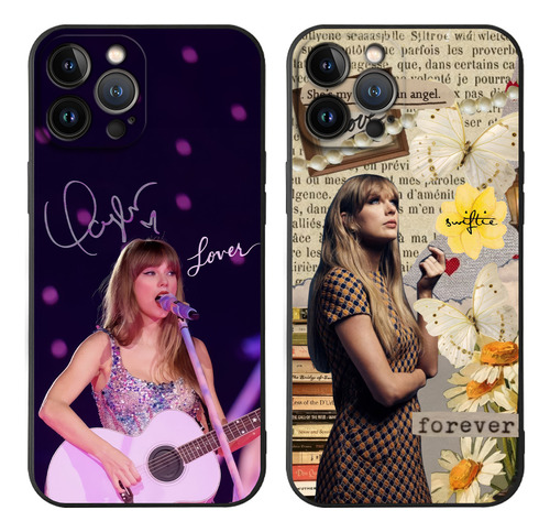 2pcs Lover Folklore Taylor Swift Funda Para iPhone Ts014