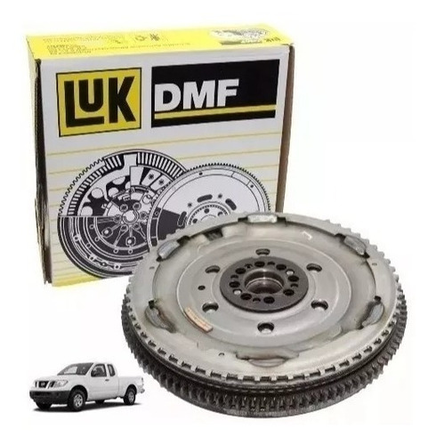Imagem 2 de 5 de Volante Motor Nissan Frontier 2.5 2007 A 2012 Bimassa Luk