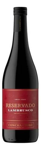 Vino Tinto Concha Y Toro Lambrusco Reservado 750 Ml