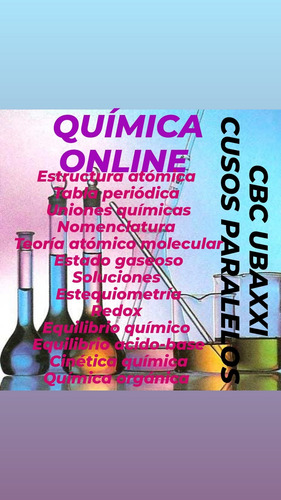 Imagen 7 de 9 de Profesora Cbc Uba Xxi Biofisica Quimica Matematica Online