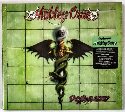 5 Cds Mötley Crüe: Discografia 81 A 89 - Crücial Crüe (2022)
