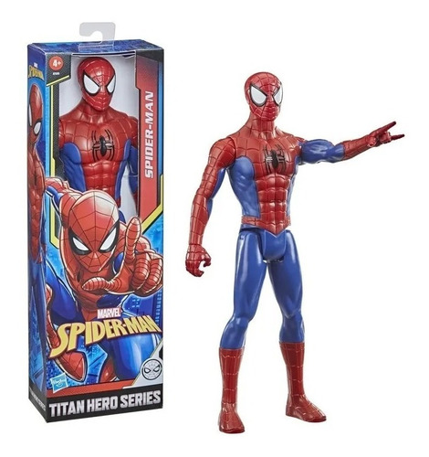 Muñeco Spiderman Hombre Araña  Titan Hero- Hasbro  30 Cm