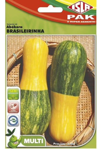 Sementes De Abóbora Brs Brasileirinha