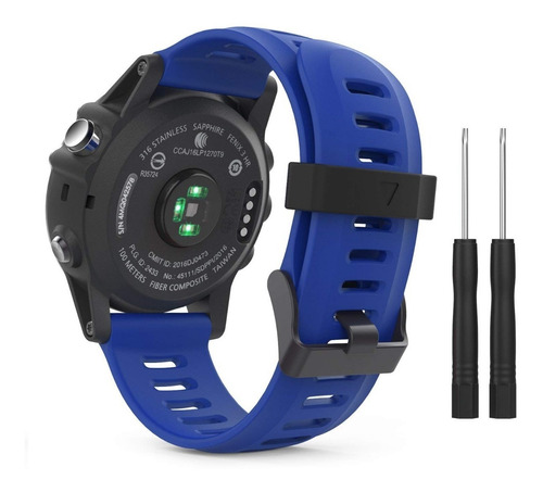 Correa Para Reloj Garmin Fenix 3/3 Hr / 5x /5x Plus Silicona