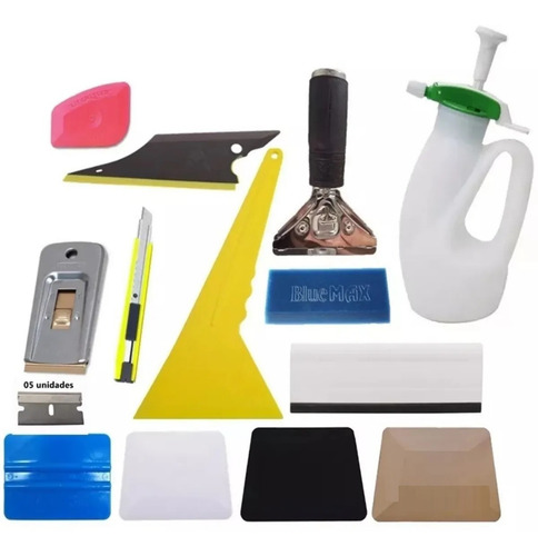 Kit Profissional Ferramentas Para Aplicar Insulfilm + Brinde