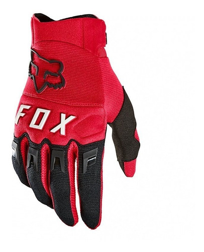 Guantes Fox Dirtpaw  Rojo Flama