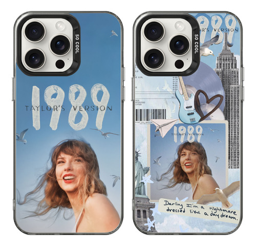 Funda Para iPhone Serie Taylor Swift 1989 Case 2pcs 89imdb03