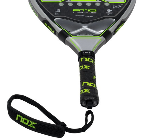 Imagen 6 de 7 de Pala Padel Nox Rough Surface At10 Genius 2023 12k By Agustin