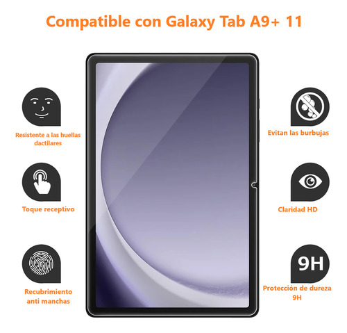 Cristal Templado Tablet Samsung Galaxy Tab A9 Plus 11.0 X215
