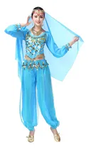Comprar Lauthens Traje De Danza Del Vientre Para Mujer Monedas Top